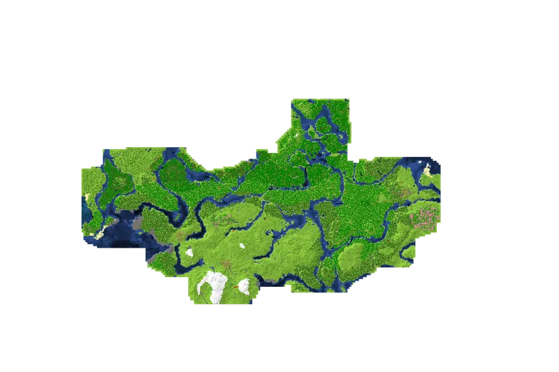 screenshot of minecraft world