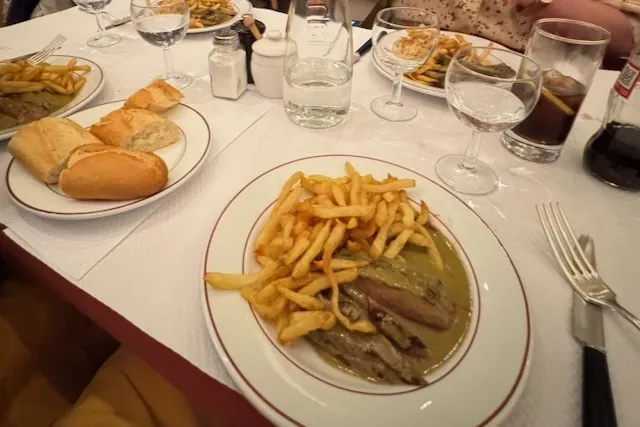 French Steak and Fries